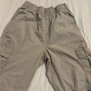 Beige Cargo Shorts